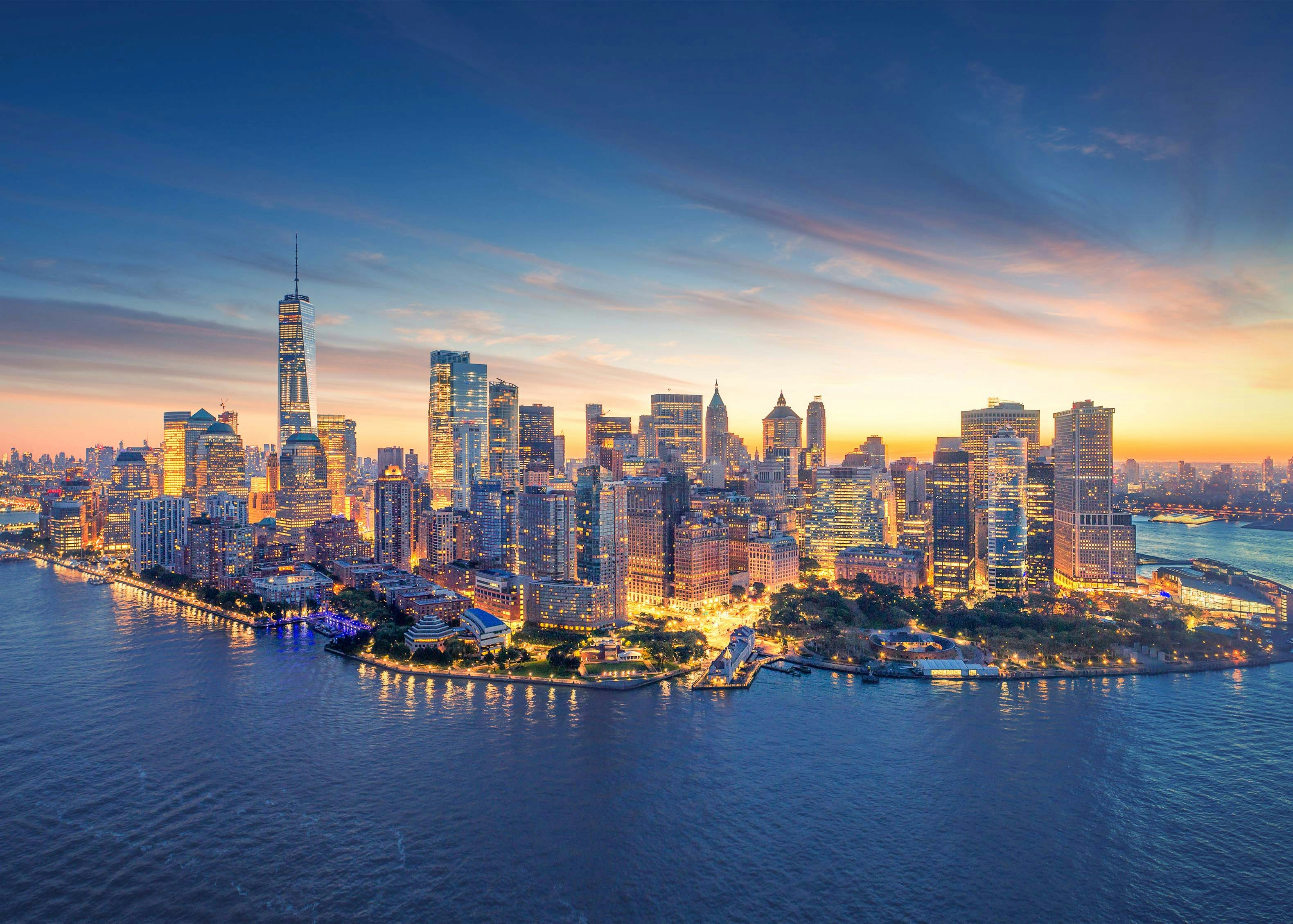 New York Sunset helicopter tour