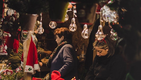 barcelona en diciembre - Fira de Nadal Sagrada Familia