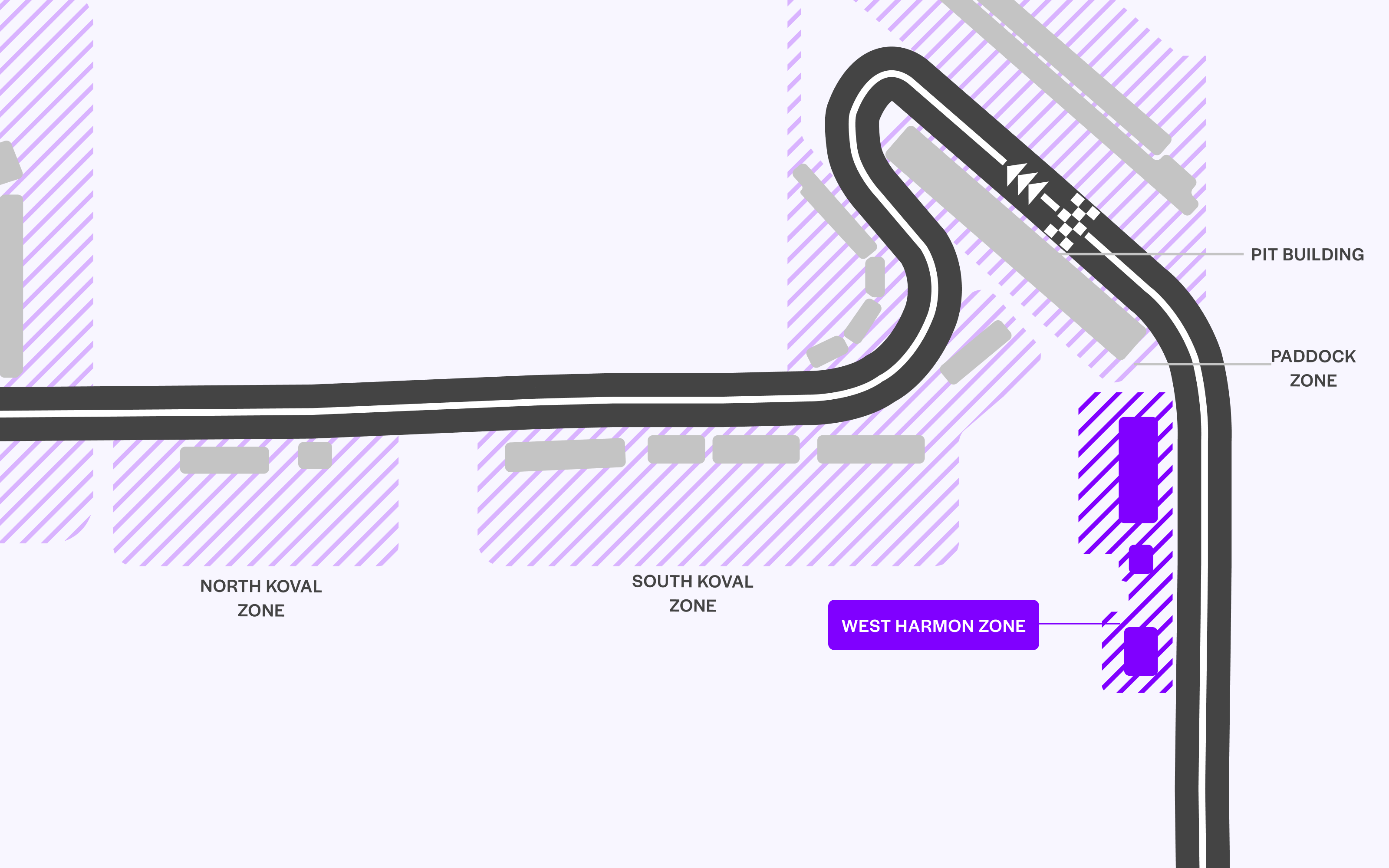 F1 Las Vegas GP Grandstands