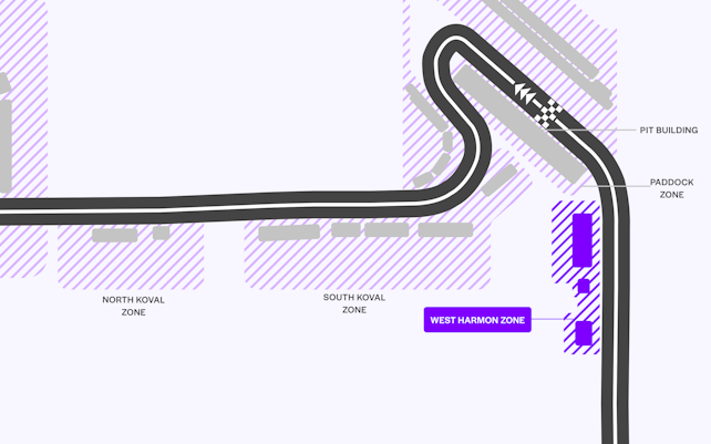Bancadas da F1 Las Vegas