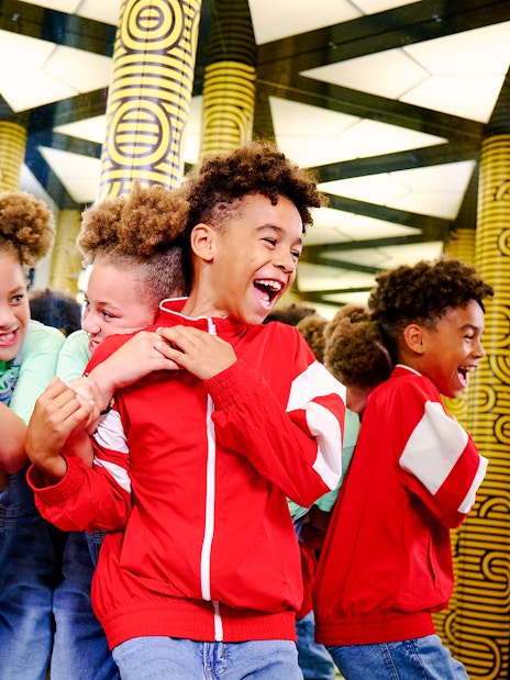 Guests enjoying mirror maze at Paradox Museum London.