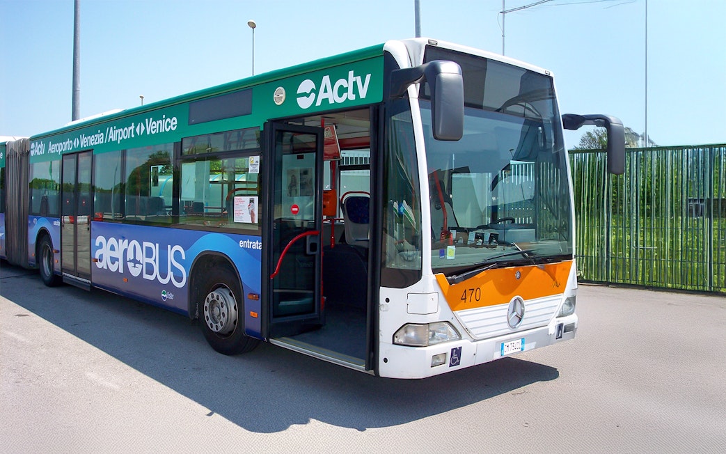 ACTV Aerobus for airport transfer in Venice.