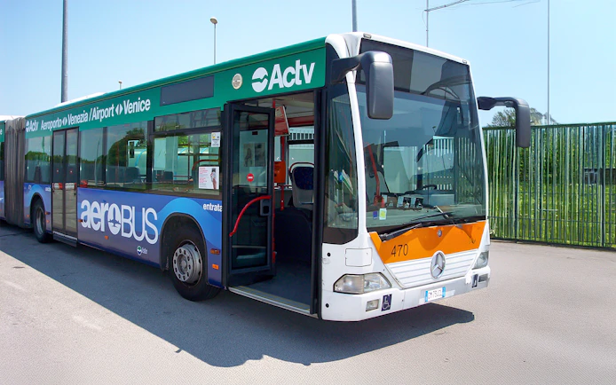 ACTV Aerobus for airport transfer in Venice.