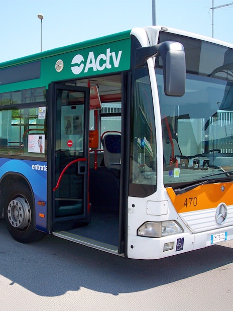ACTV Aerobus for airport transfer in Venice.