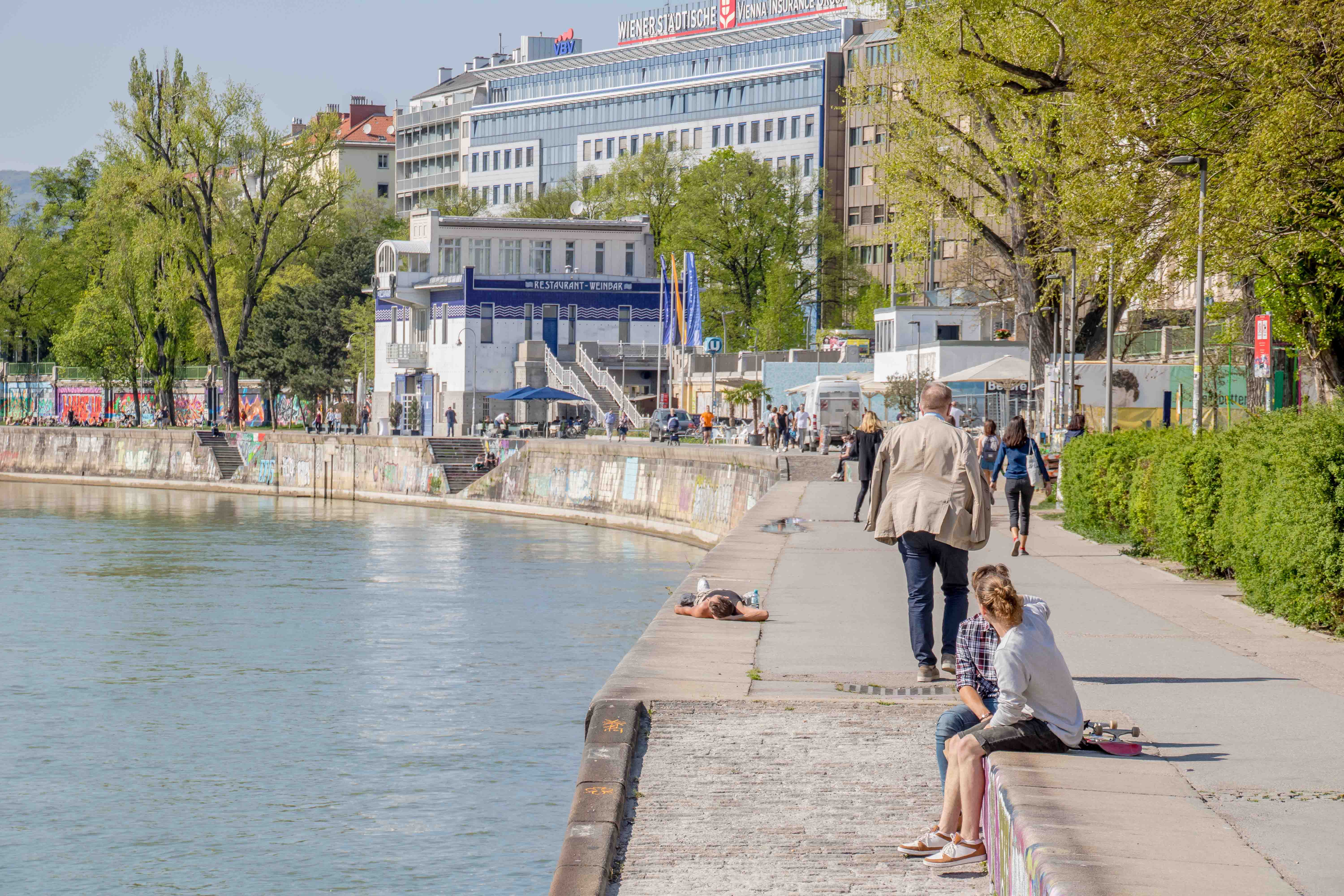 Schützenhaus historic building with outdoor seating in Leipzig, Germany.