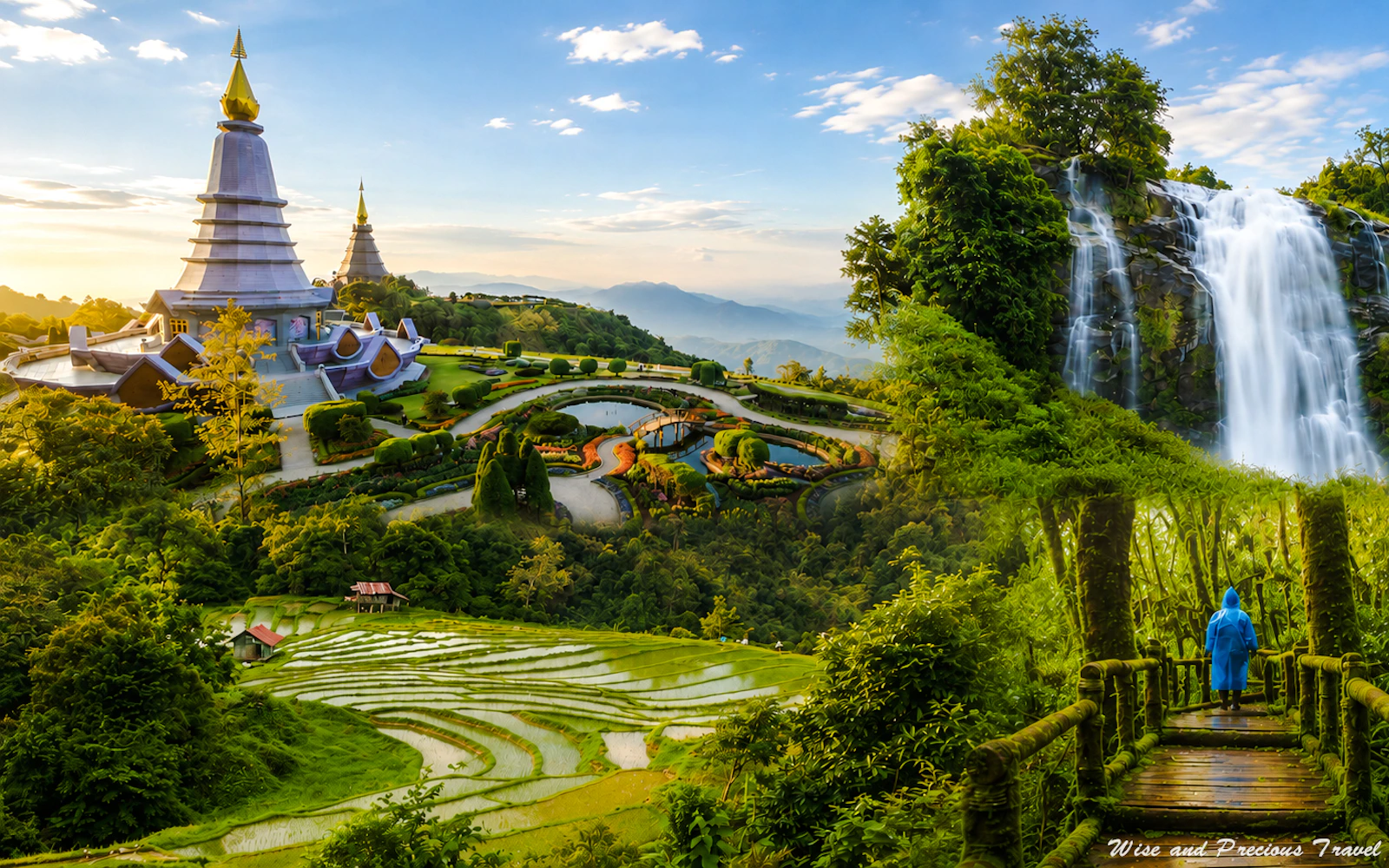 From Chiang Mai: Doi Inthanon Private Van Charter with Driver Image 1