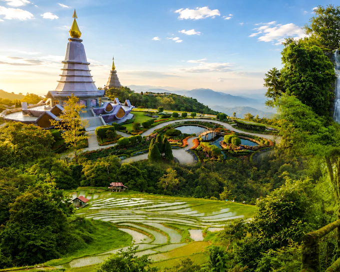 From Chiang Mai: Doi Inthanon Private Van Charter with Driver