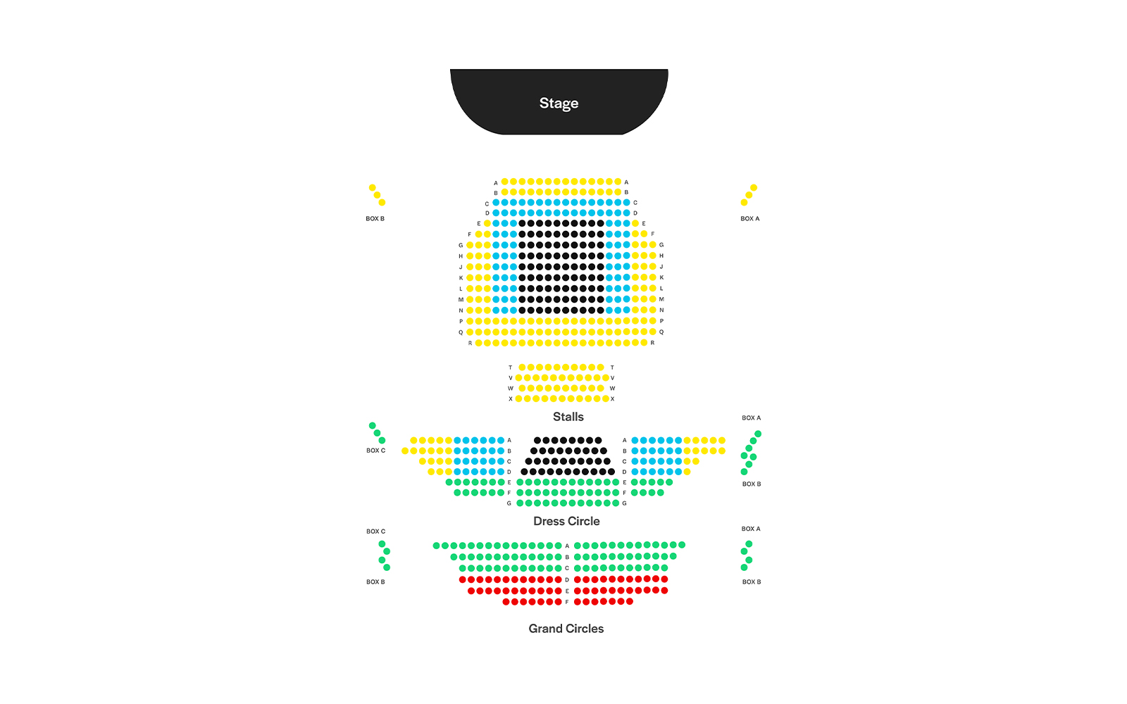 Apollo Theatre Seating Plan