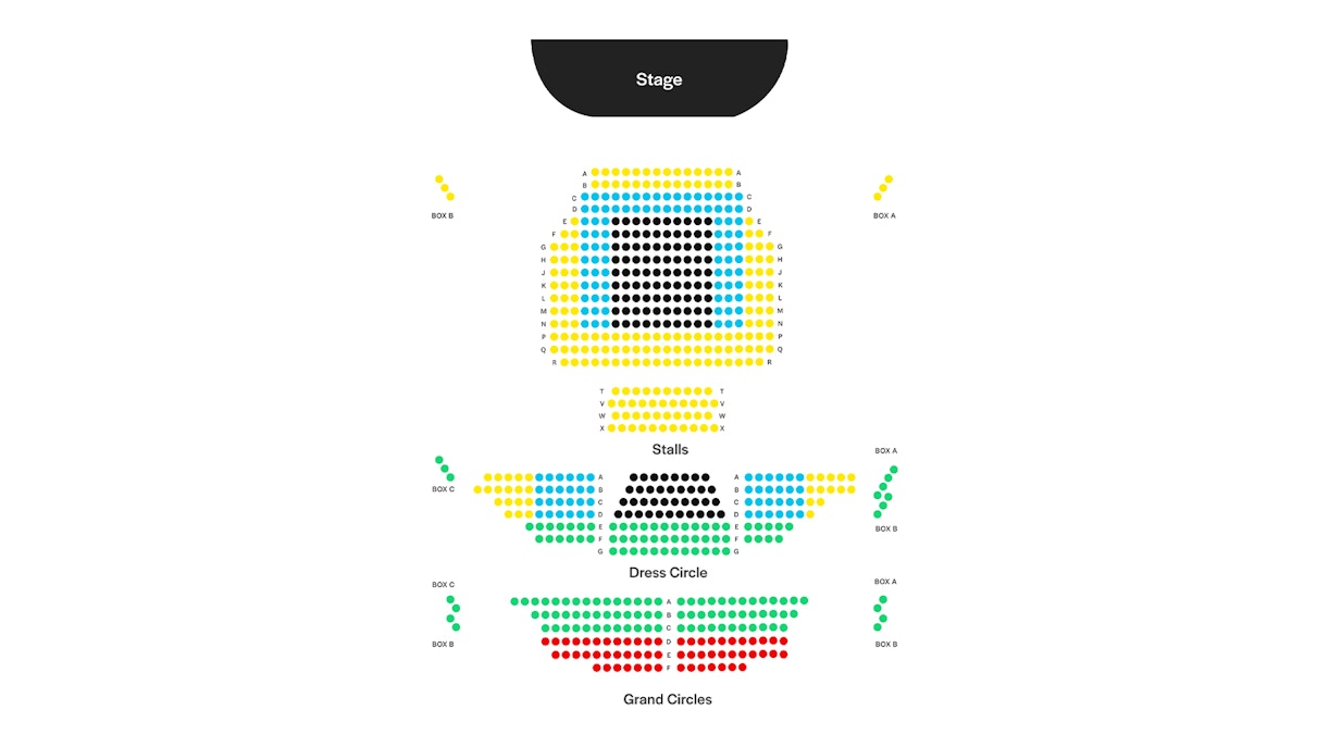 Apollo Theatre Seating Plan