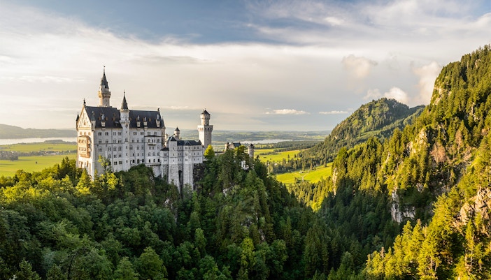 unparalleled perspective of Neuschwanstein Castle