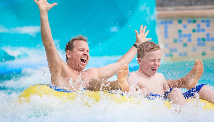 Water slides at Chocholow Thermal Baths