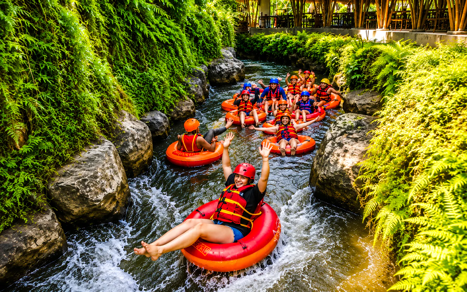 Bali Off-Road Buggy Ride and Water Tubing with Lunch Image 7