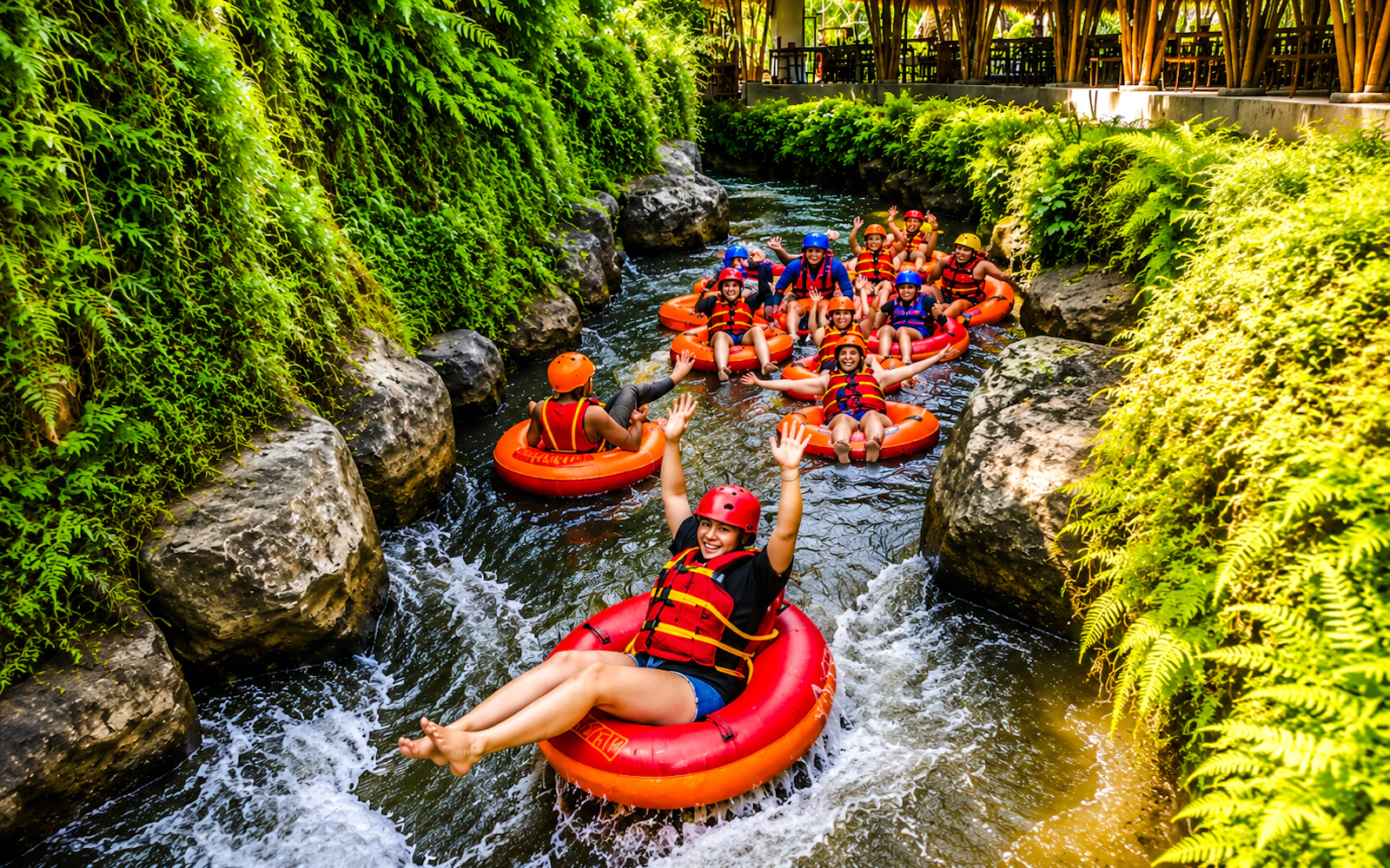 Bali Off-Road Buggy Ride and Water Tubing with Lunch Image 7