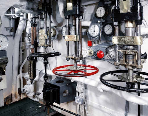 Engine at HMS Belfast