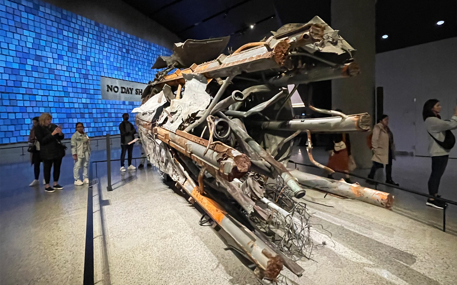 Exhibits at the 9/11 Museum