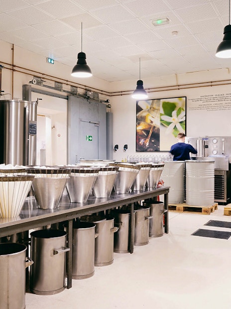 Perfume workshop with distillation equipment in Eze-Village, near Nice and Monaco.