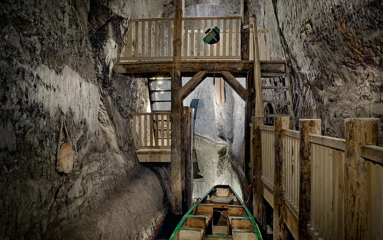From Krakow: UNESCO Bochnia Salt Mine Tour with Underground Boat Expedition (Product 56235)