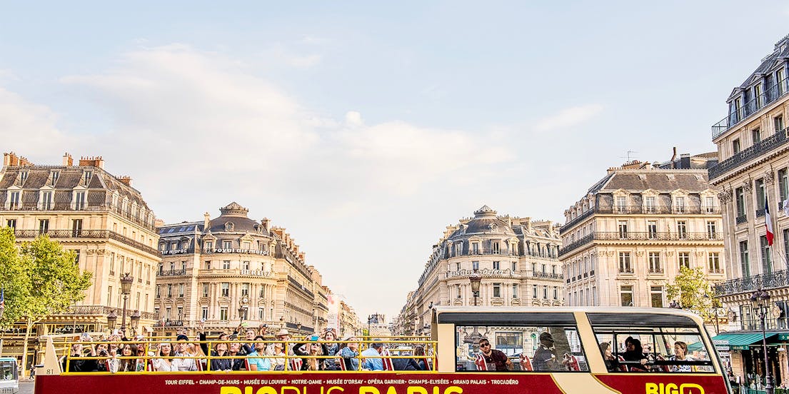 Passeios hop-on hop-off Big Bus Paris