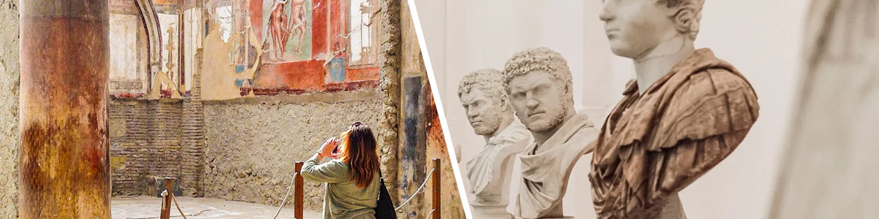 Combo: Biglietti per Ercolano + Museo archeologico nazionale di Napoli