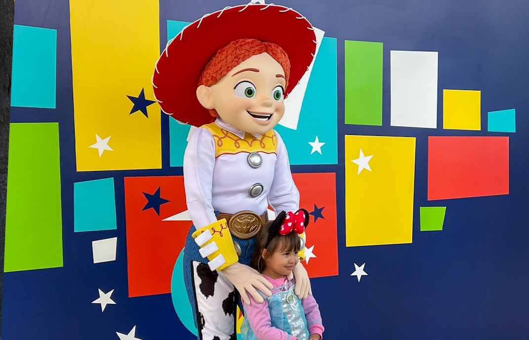 Meet Jessie from Toy Story at Disneyland Paris