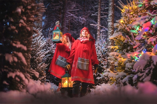 Depuis Rovaniemi : Elf Hat Academy au village du Père Noël