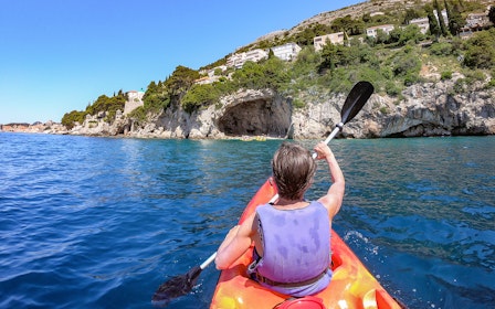 From Dubrovnik: Kayaking & Snorkelling Morning Escape