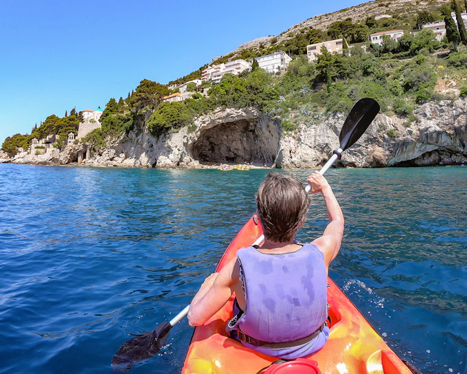 From Dubrovnik: Kayaking & Snorkelling Morning Escape