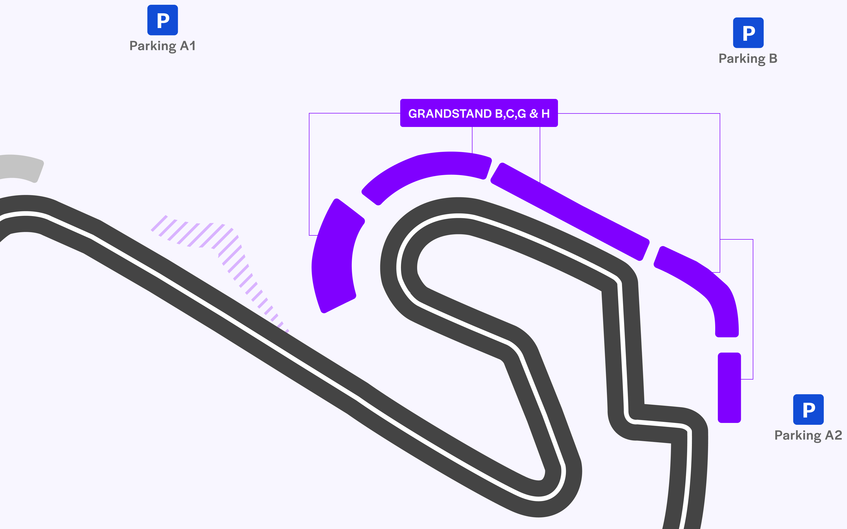 Formula 1 Spanish Grand Prix seating plan
