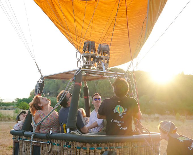 Barcelona Hot Air Balloon Flight Over Catalonia with Cava Toast