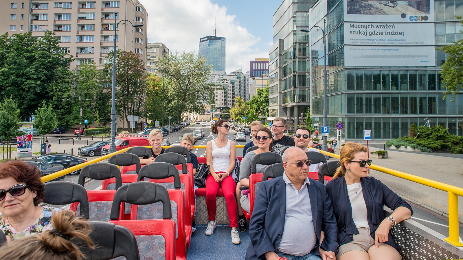 Persone in visita Varsavia Hop-on Hop-off