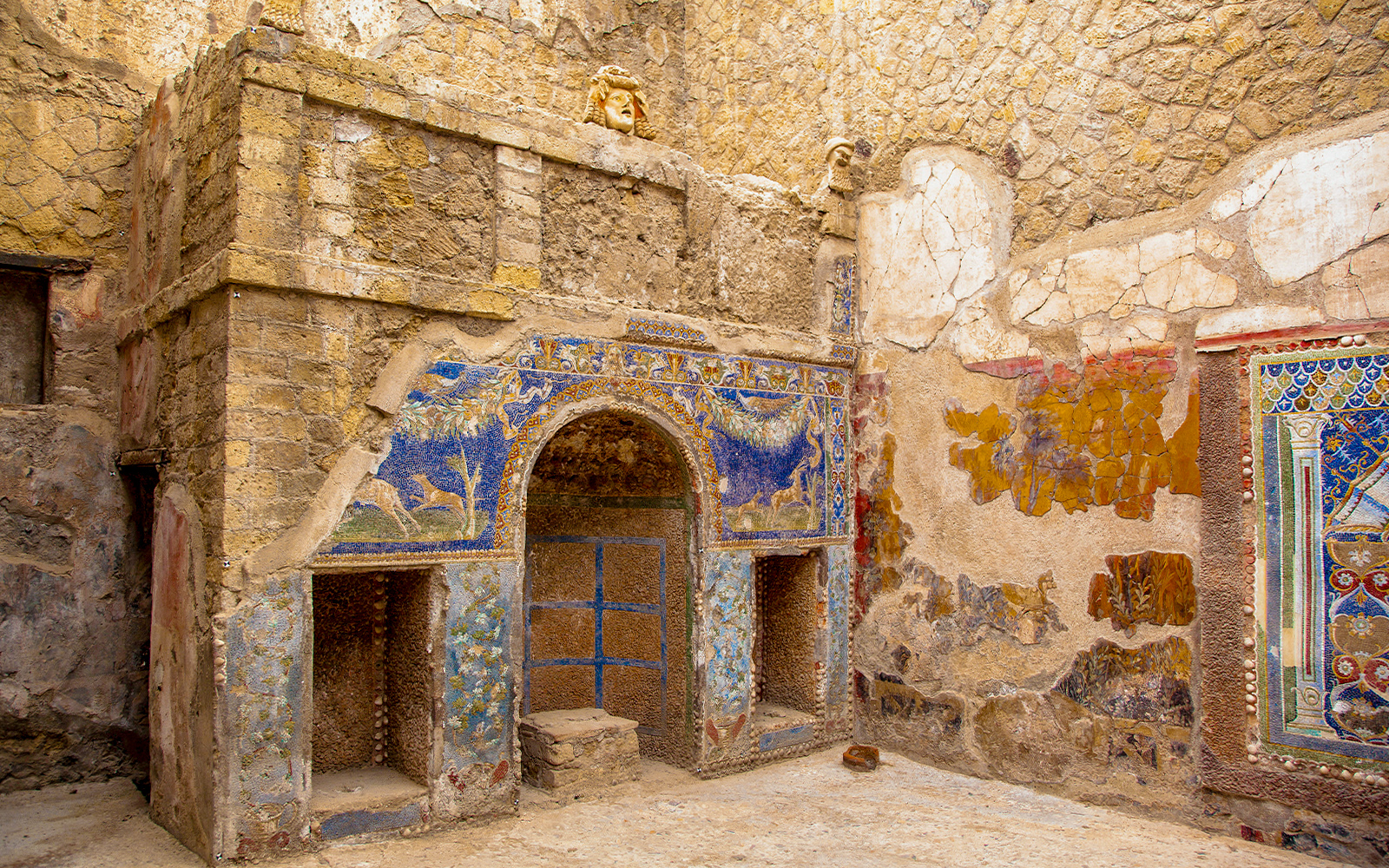 Herculaneum, House of Neptune and Amphitrite, Campania, Italy