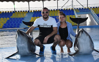 premium 10 minutes dolphin swimming experience - hurghada-4