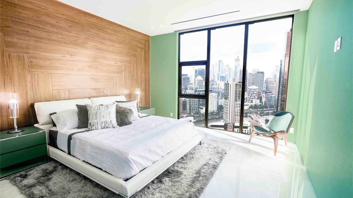 city view from hotel room