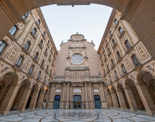 Montserrat Monastery - Atrium