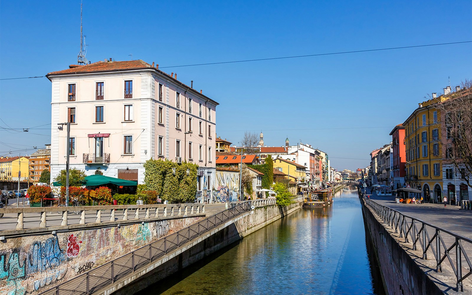 Leonardo Da Vinci Museum of Science and Technology in Navigli District of Milan