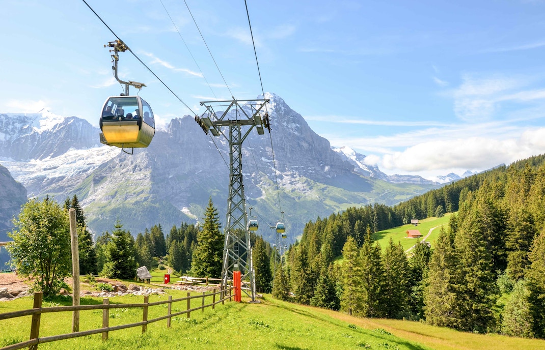 Grindelwald First Weather by Seasons - Summer