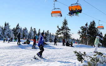 from prague: klínovec ski resort day trip with ski lesson, ski pass and equipment-2