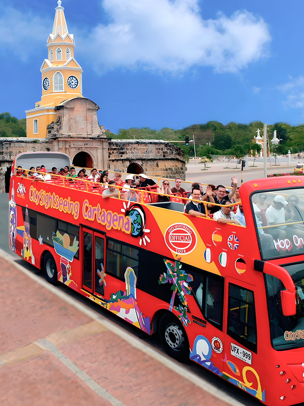 Ingressos para o City Sightseeing Cartagena Hop-on Hop-off