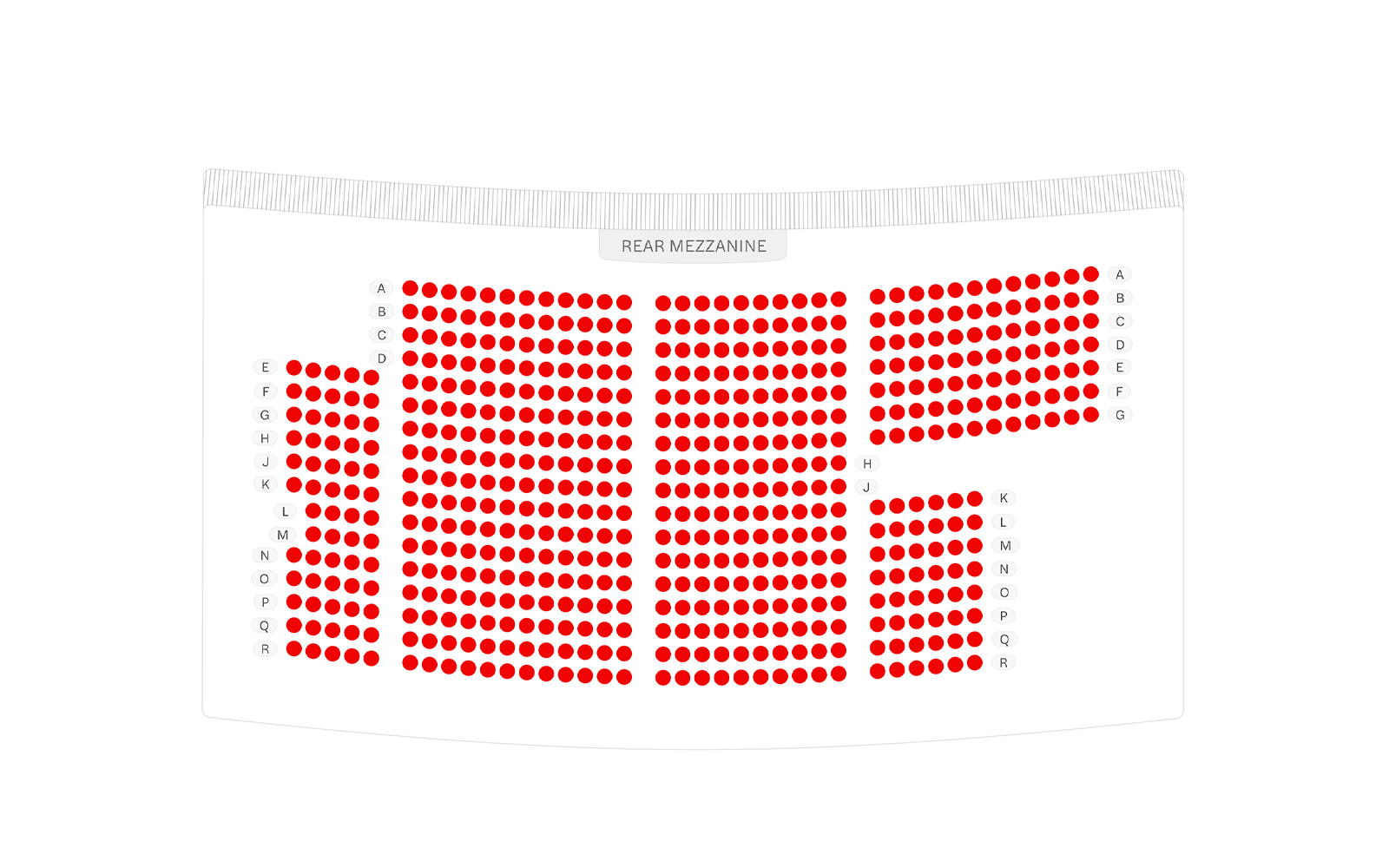 Broadway Theatre Rear Mezzanine