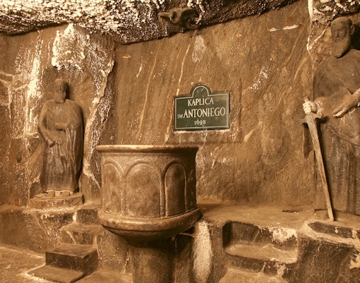 Mine de sel de Wieliczka, chapelle Saint-Antoine