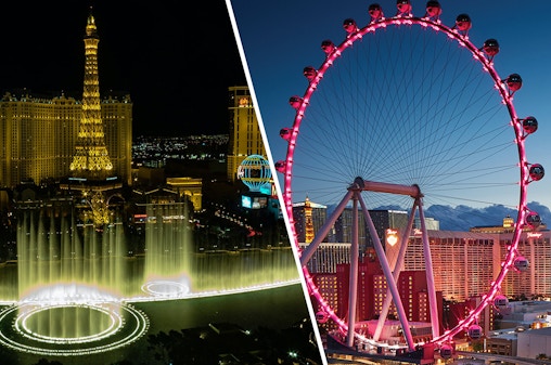 Combo (Save 6%): The High Roller at The LINQ + Eiffel Tower Las Vegas Viewing Deck Tickets