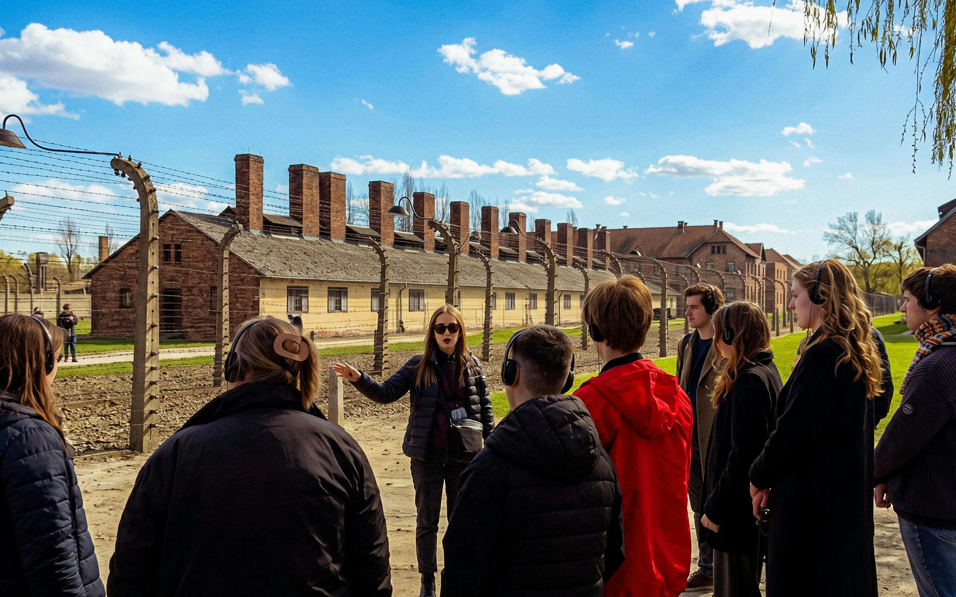From Krakow: Auschwitz-Birkenau Guided Tour & Krakow Ghetto Visit with Transfers