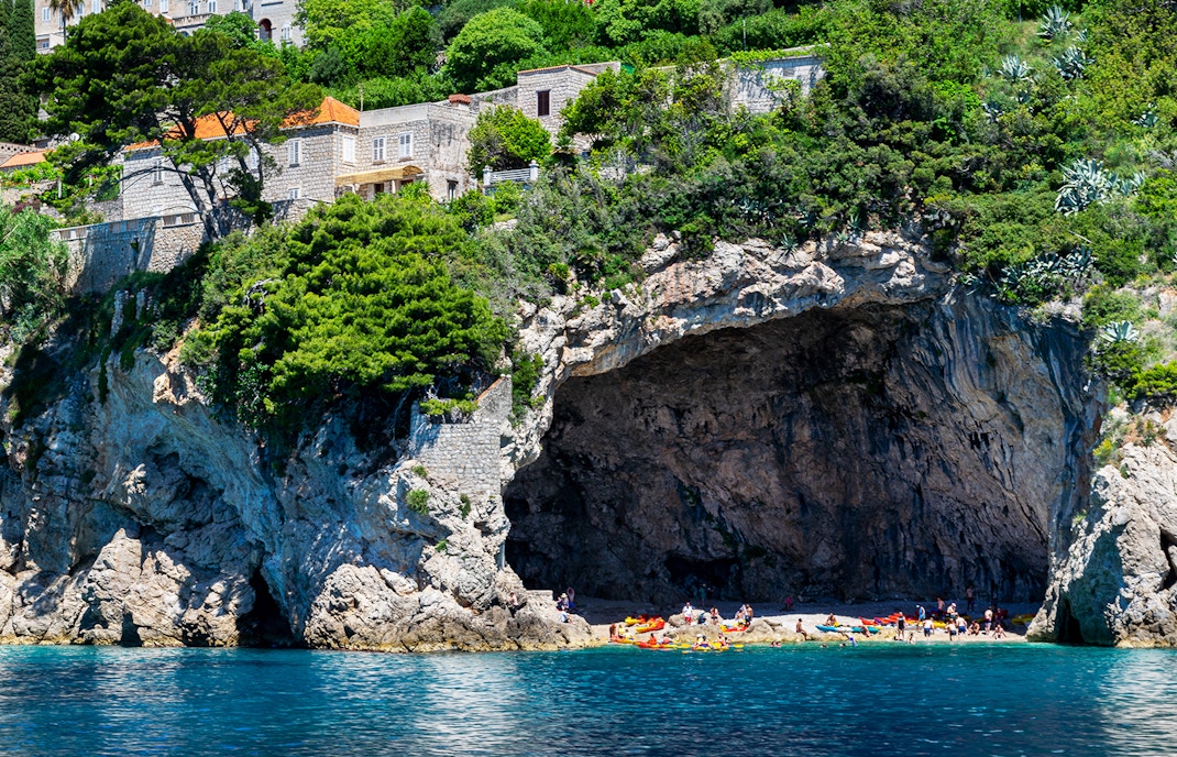 Kayaking in Dubrovnik - Swimming