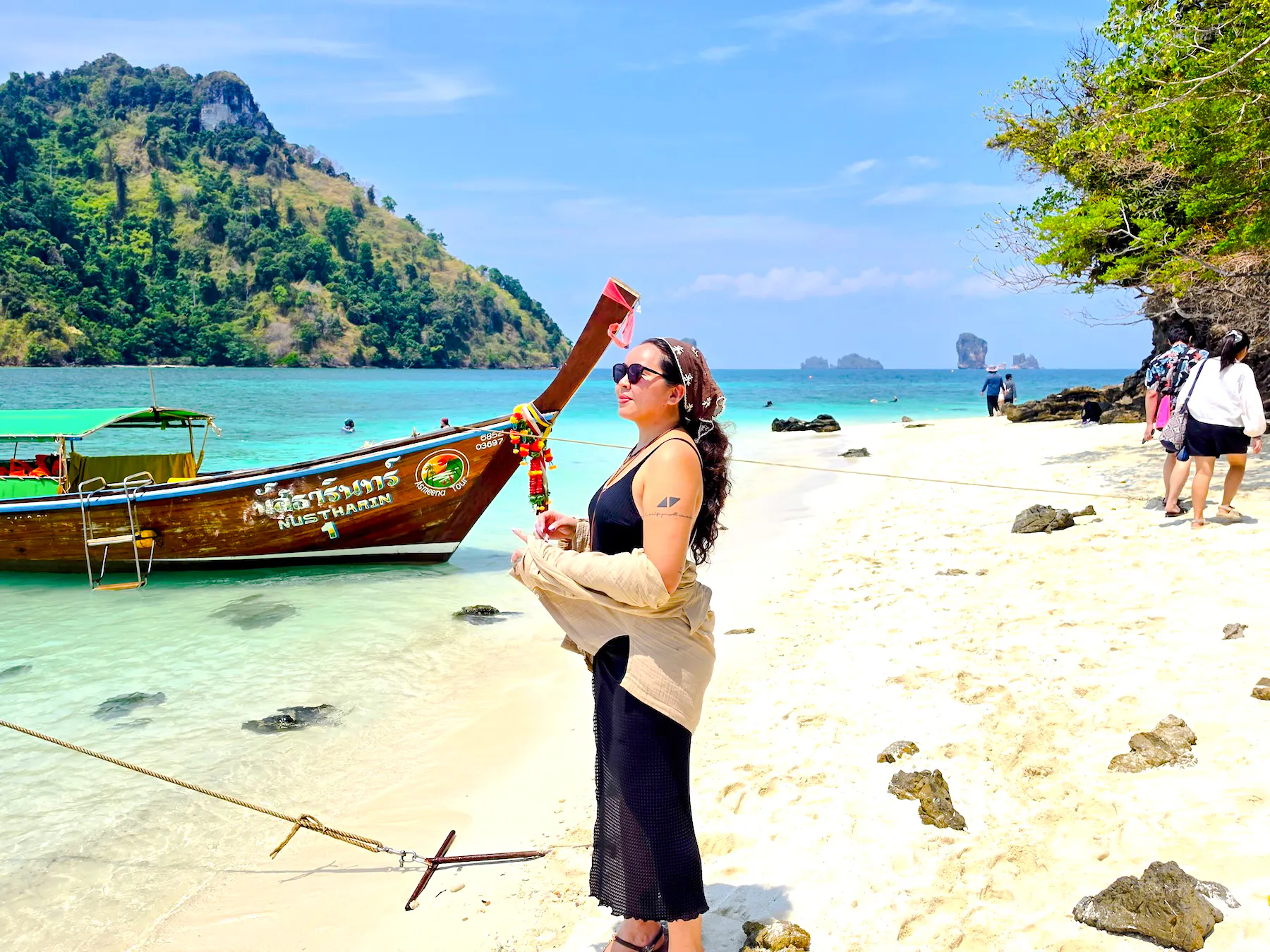From Railay: Private Longtail Boat Island-Hopping Tour