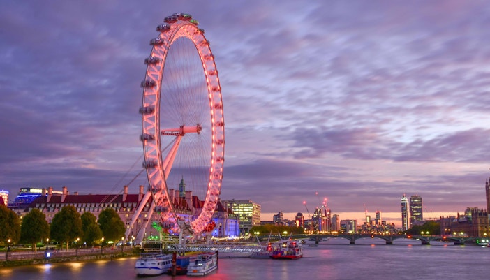 London Eye At Night