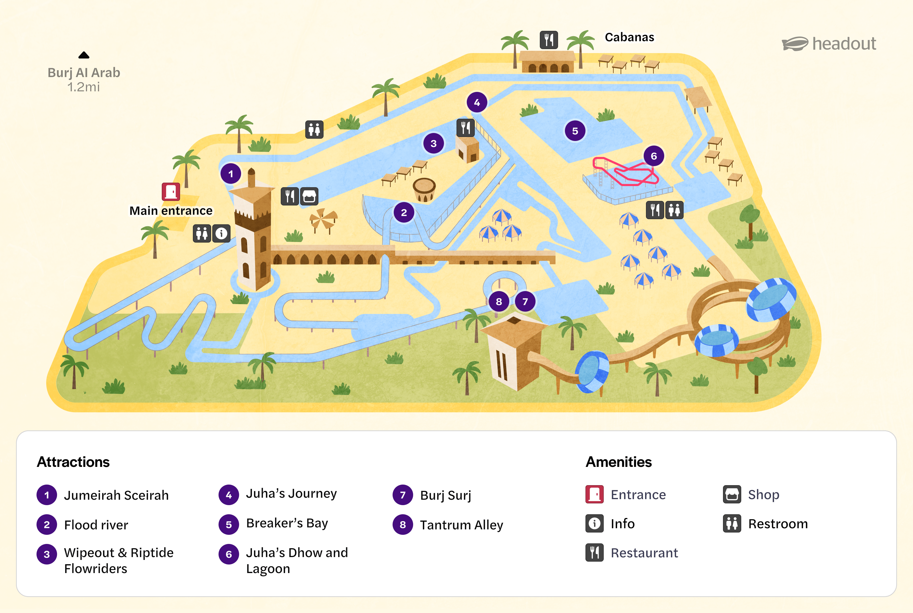 wild wadi map