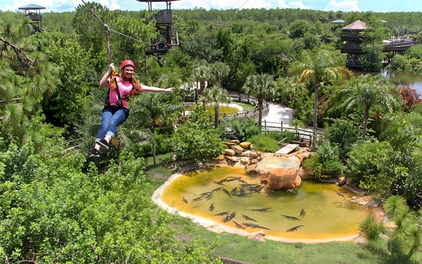 Gatorland Tickets with Screamin’ Gator Zip Line Access