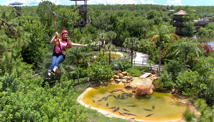 screaming gator zip line tickets