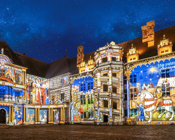 Sound and Light Show at Royal Blois Castle with Skip-the-Line Tickets