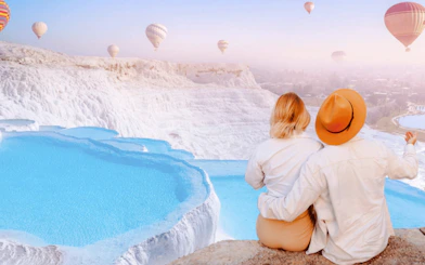 Pamukkale, Hierapolis and Salda Lake 2-Day Tour with Thermal Spa Hotel Stay